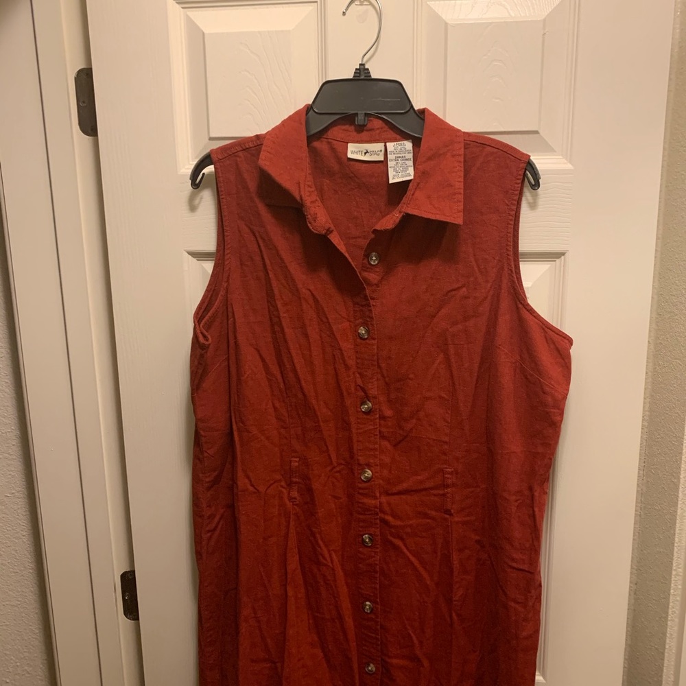 Button down dress
